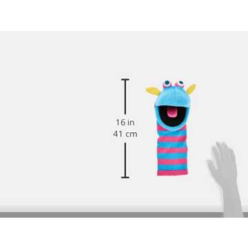 The Puppet Company - Knitted Puppet - Scorch, 15 inches