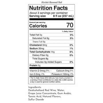 Missing Thorn Red Alcohol-Removed Malbec Wine by Aaron Pott - Sip Clean Non-alcoholic wine with Rich Black Cherry & Plum Notes - Low Sugar, Vegan, Gluten-Free