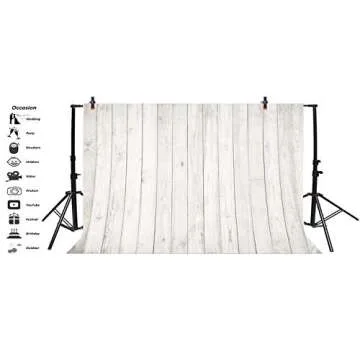 Yeele 5x4ft Vintage Wood Backdrop for Photography