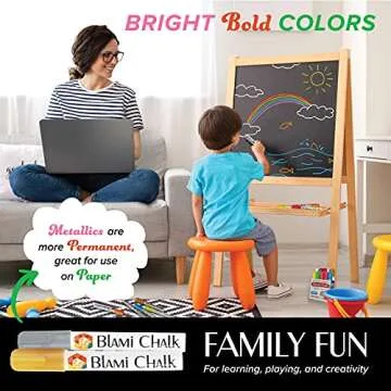 10Pack Erasable Liquid Chalk Markers with Extra Gold and Silver Colors, 6mm Reversible Tip Drawing Chalk Pens with Vibrant Color for Chalkboard Signs, Windows, Blackboards, Office School Supplies