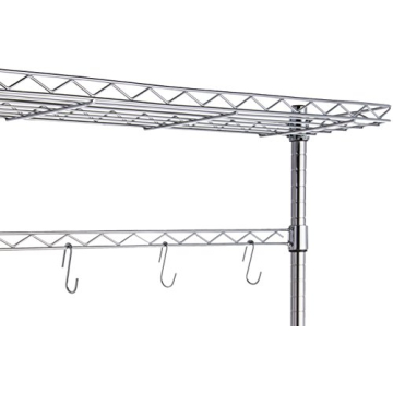 Amazon Basics 3-Tier Kitchen Bakers Rack Durable Storage