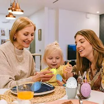 Colorful 12Pcs Easter Eggs for Decorations - Perfect for DIY and Crafts!