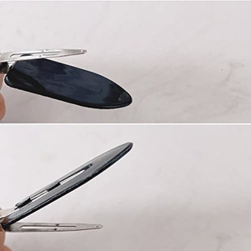 Unisex No Bend Hair Clips - 8 Colorful Pack