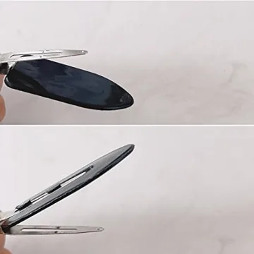 Unisex No Bend Hair Clips - 8 Colorful Pack