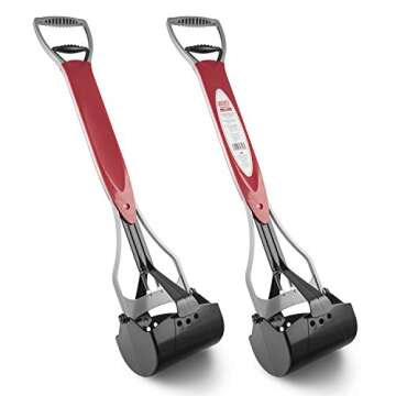 Nature's Miracle Non-Stick Advanced Jaw Scoop for Pet Waste Pick Up