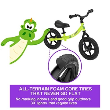 Lightweight Balance Bike for Toddlers - 5 Star Rated!