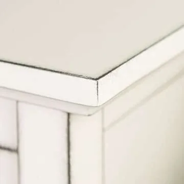 Walker Edison Charlotte Console Buffet 52 Inch Antique White