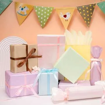 Vibrant Larcenciel Metallic Tissue Paper for Gift Wrapping