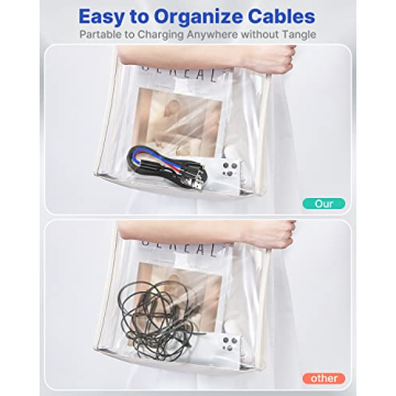 Aioneus Nylon Braided 3 in 1 Charging Cable