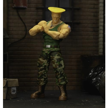 Street Fighter II Guile 6" Action Figure by Jada Toys