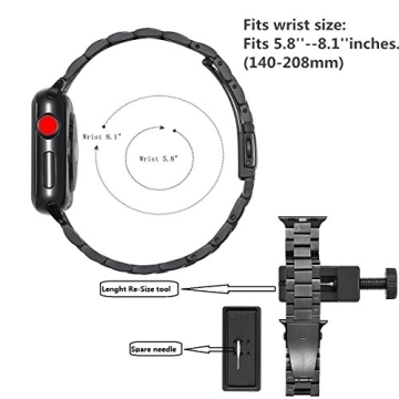 Libra Gemini Stainless Steel Apple Watch Band Elegant Durable