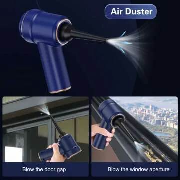 Portable Cordless Handheld Car Vacuum Cleaner 2 in 1