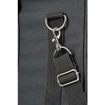 X-Port Professional Expandable Portfolio (12"x16" Small) - for Art, Photography, Laptop Computer & Portable Printer, Tablet and Documents (Opens up to 6" of Depth for Insertion When Expanded)