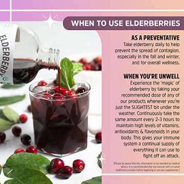Seattle Elderberry Syrup with Raw Honey – Delicious, Gluten-Free Herbal Supplement with Potent Immune Benefits Made from Only Organic Ingredients in Small Batches in The USA - 16oz