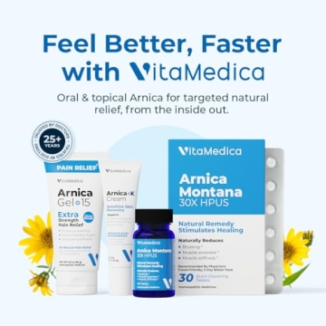 Arnica Montana 30X Quick Dissolve Tablets for Pain Relief
