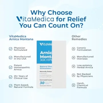 Arnica Montana 30X Quick Dissolve Tablets for Pain Relief