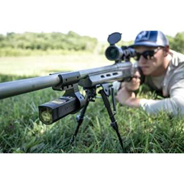 TACTACAM 6.0 Action Camera, 4k 60 FPS, 8X Zoom, Waterproof, Integrated Image Stabilization, One Touch Operation (6.0) Replacement Battery + Mount Options (Barrel Mount)