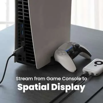 XREAL H-C Cable, HDMI to USB-C Cable, High Speed 4k / 60Hz Compatible, Use Beam Air AR Glasses, Compatible with PlayStation, Xbox, Switch, Windows Desktop and More