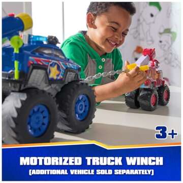 PAW Patrol Chase’s Power Cruiser with Launcher & Lights