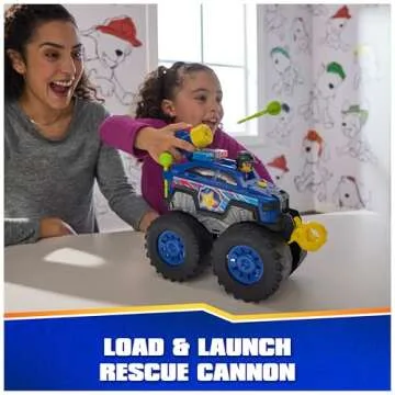 PAW Patrol Chase’s Power Cruiser with Launcher & Lights
