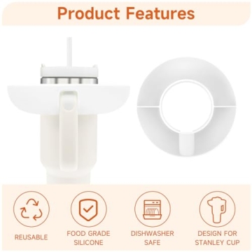 Snack Bowl for Stanley Cup: 4-Compartment Treat Tray