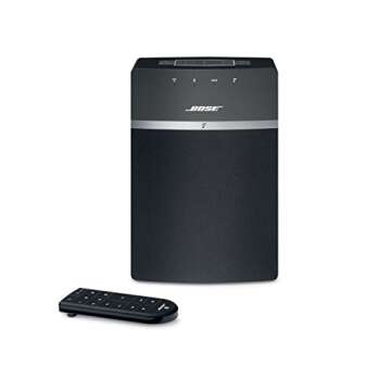 Bose 731396-1100 SoundTouch 10 Wireless Speaker, Works with Alexa, Black