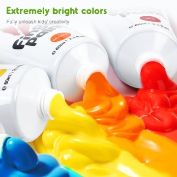 Jar Melo Washable Finger Paints for Safe Toddler Art