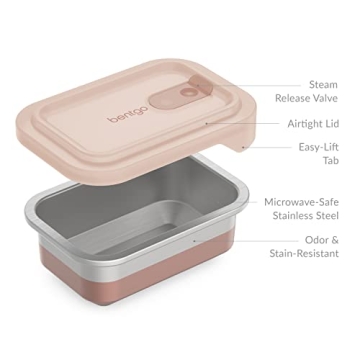 Bentgo MicroSteel Microwave-Safe Stainless Steel Food Container