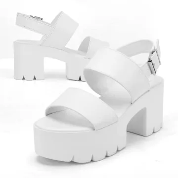 READYSALTED Women's Chunky Platform Sandals for Summer Fashion