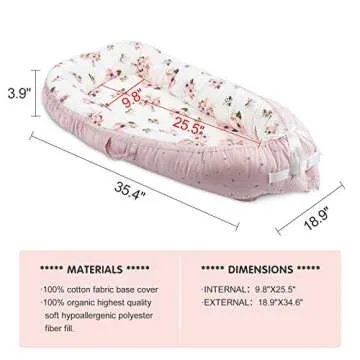 Parkside Wind Baby Lounger Cover, Portable & Adjustable