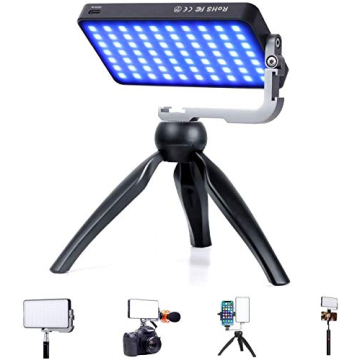 IVISII G2 Portable RGB Camera Light with Adjustable Features
