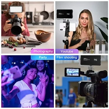 IVISII G2 Portable RGB Camera Light with Adjustable Features