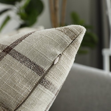 UGASA Classic Retro Checkered Pillow Cases for Elegant Decor