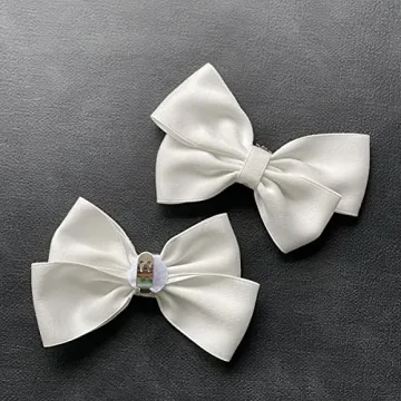 Fodattm Handmade Bow Knot Shoe Clips for Weddings and More