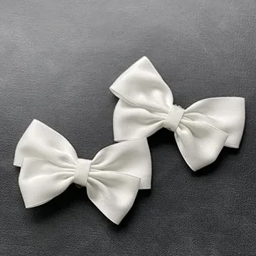 Fodattm Handmade Bow Knot Shoe Clips for Weddings and More