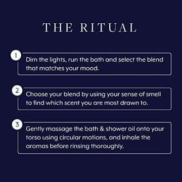 Aromatherapy Associates Essential Oil Blends for Dry Skin Oil & Body Oil for Men & Women, Luxury Shower Oil for Daily Aromatherapy Bath & Body Care, 10 Pack (0.10fl oz Each), Decorative Gift Box