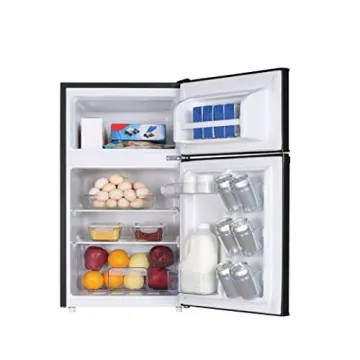 RCA Compact Refrigerator with Freezer Perfect for Dorms