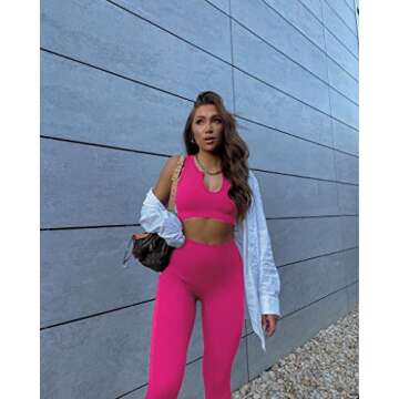 Stylish & Comfortable QINSEN Workout Outfit for Women