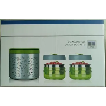 Lille Home Insulated Lunch Box Set for All Ages