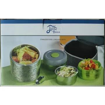 Lille Home Insulated Lunch Box Set for All Ages