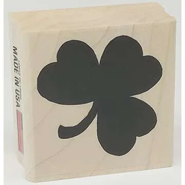 Stamps by Impression Shamrock Rubber Stamp – Perfect for Crafting Fun!