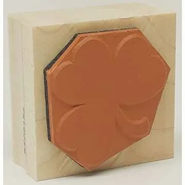 Stamps by Impression Shamrock Rubber Stamp for Crafting