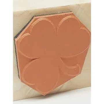 Stamps by Impression Shamrock Rubber Stamp for Crafting