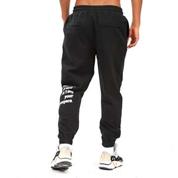 Stylish Cactus Graffiti Joggers - Comfortable Gray Sweatpants