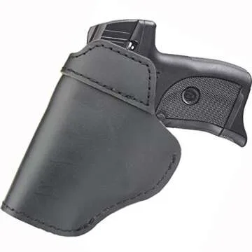 IWB Holster Fits:Ruger EC9S / LC9S / LC380 / SR22 - Inside Waistband Concealed Carry Pistols Holster (Right Side)