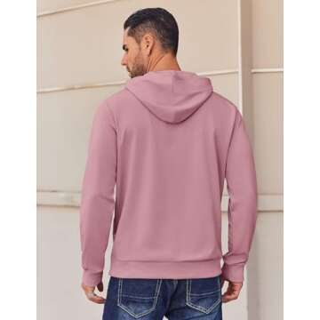COOFANDY Men’s Casual Hooded Sweatshirt - Stylish & Comfortable