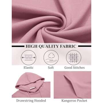 COOFANDY Men’s Casual Hooded Sweatshirt - Stylish & Comfortable