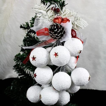 Crafare 36pc White Polystyrene Craft Foam Balls Set