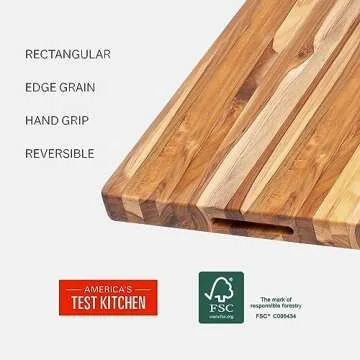 Teakhaus XL Cutting Board - Elegant & Eco-friendly