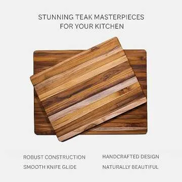 Teakhaus XL Cutting Board - Elegant & Eco-friendly